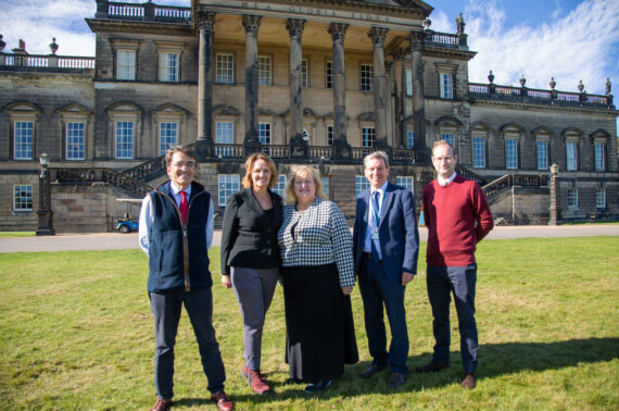Wentworth Woodhouse celebrates completion of major roof work
