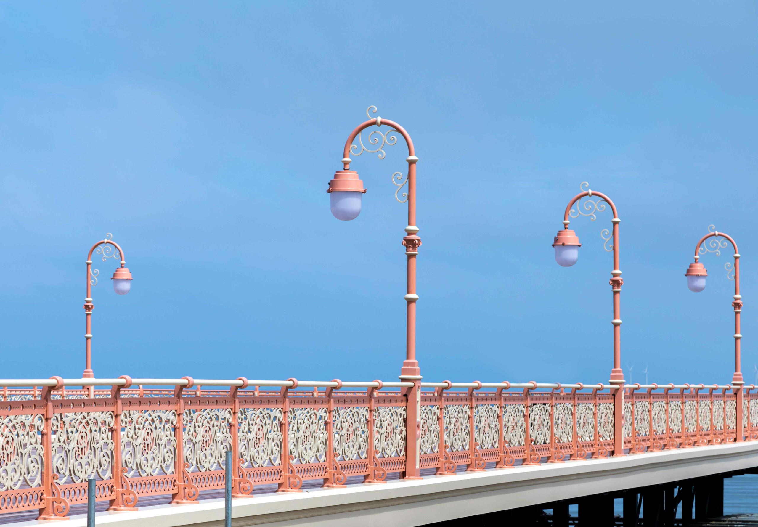 Colwyn Bay's decorative cast-ironwork and lighting